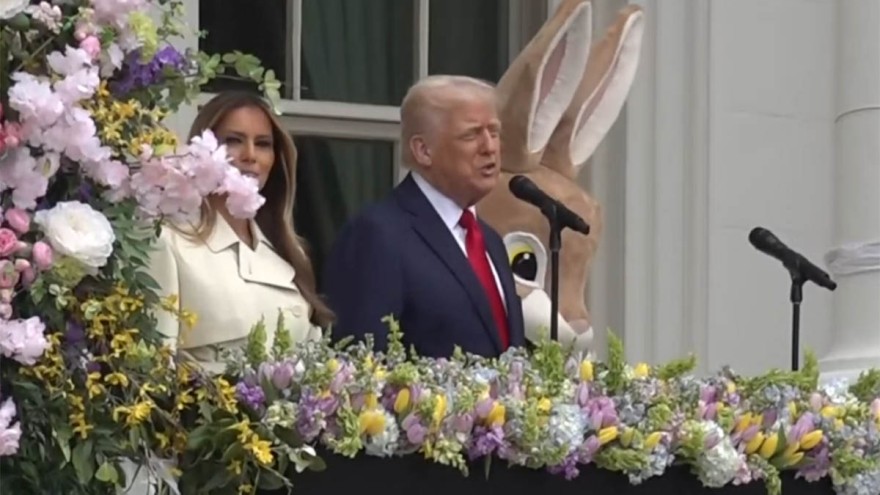 Donald Trump Eierrollen