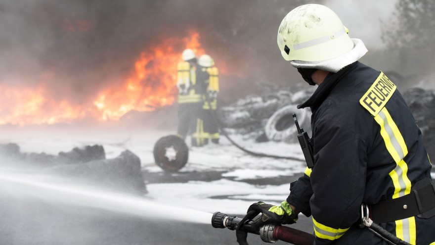 Brandvorsorge Geflügelstall