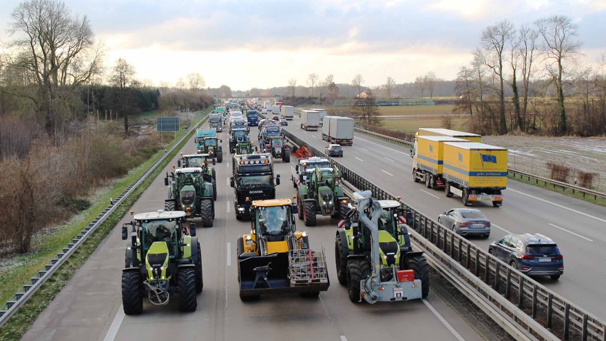 Trecker Proteste