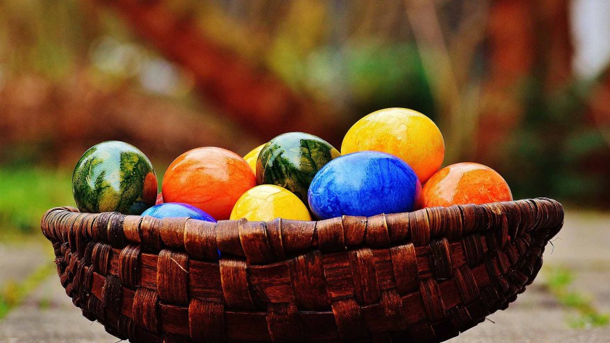 Bunte Ostereier