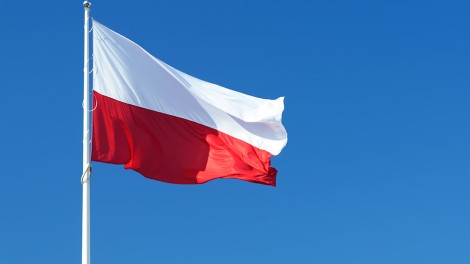 Flagge von Polen