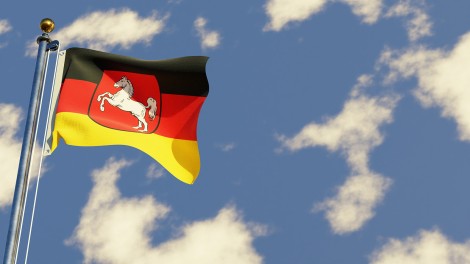 Niedersachsen Flagge
