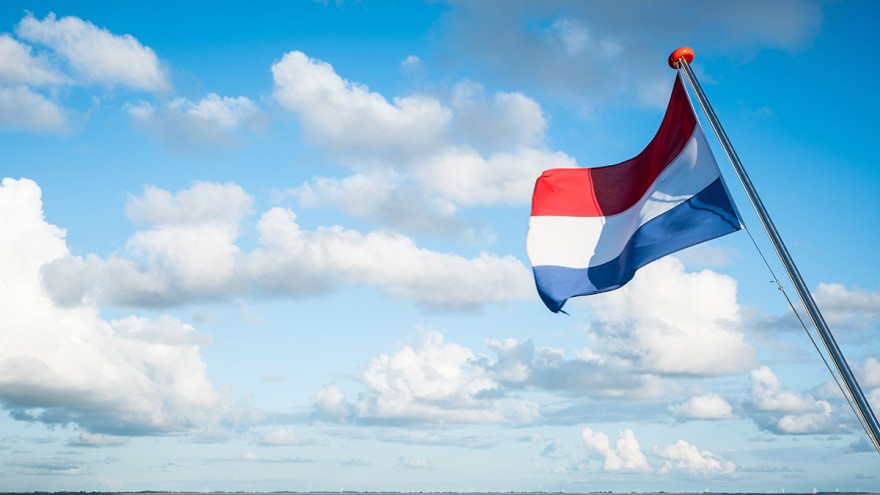 die niederländische Flagge