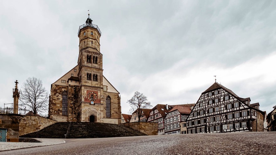 Marktplatz von Schwäbisch Hall