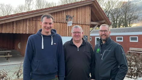 Der Vereinsvorstand: Christoph Hoffrogge, Bernhard Brand und Michael Cloppenburg (v.l.)