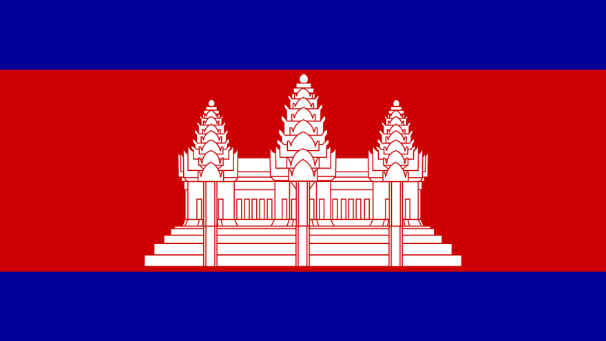 Flagge von Kambodscha