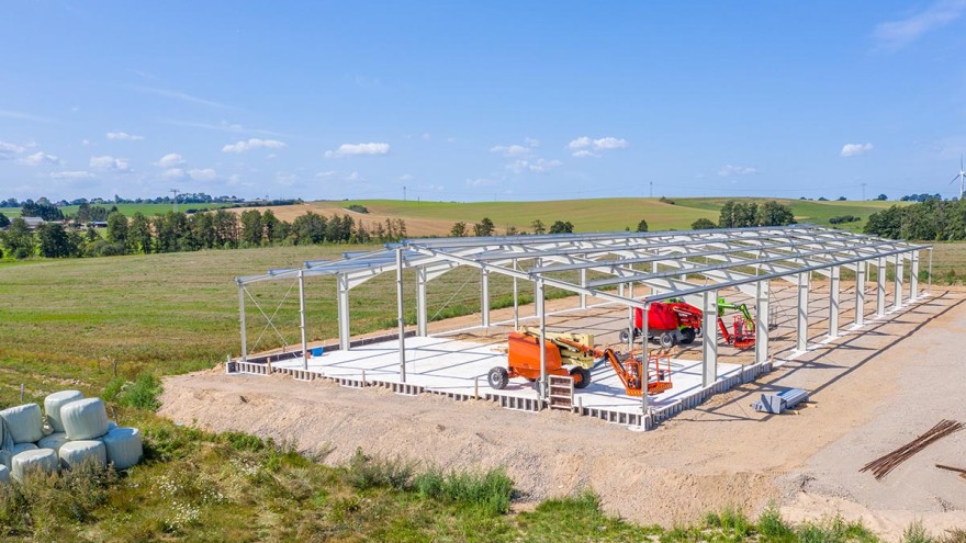 Landwirtschaft Lagerhalle Großbritannien