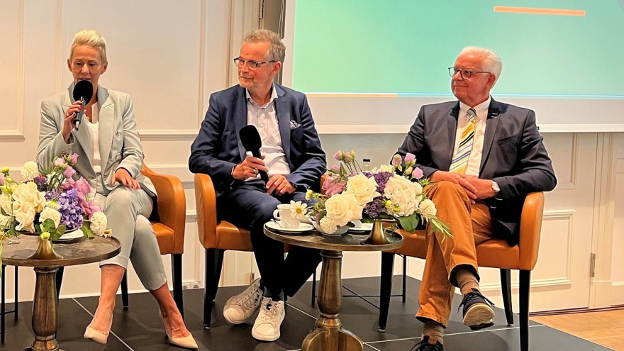 Silvia Breher, Jens Lönneker und Friedrich-Otto Ripke