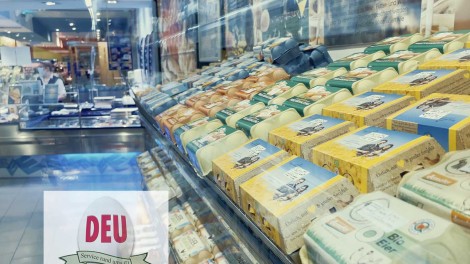 Eier im Supermarkt