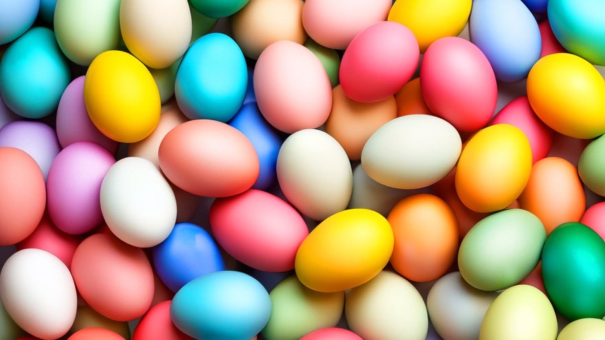 bunte eier