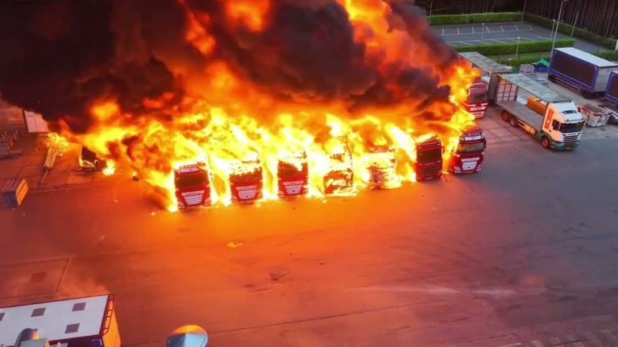 Brand Schlachterei Plukon