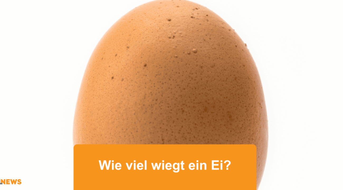Wie viel wiegt ein Ei?